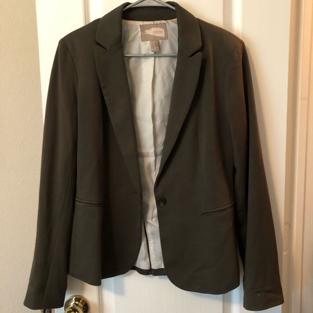 Olive green blazer